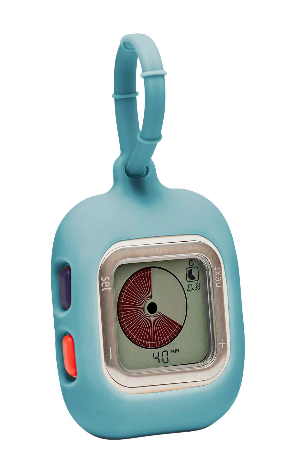 Time Timer Watch FOB, Caribbean Blue, Item Number 2103925